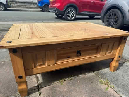 Photo of free Wooden coffee table (L30) #1
