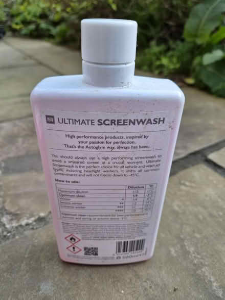 Photo of free Autoglym screen wash (Lewes BN7) #2