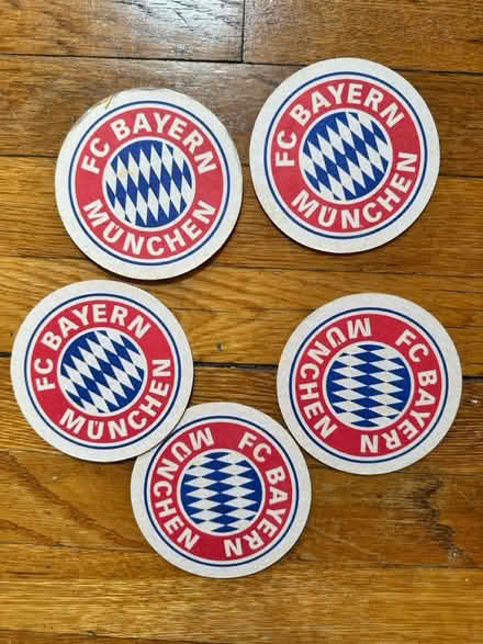Photo of free Bayern Munich Beer coasters (Bellrock area Malden) #1