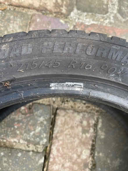 Photo of free 4 tyres (Sissinghurst Kent) #2