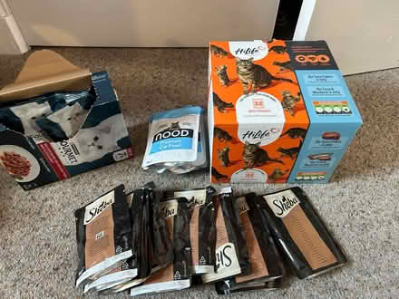 Photo of free Assorted unused cat food (Musselburgh EH21) #1