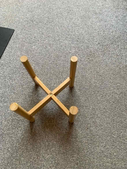 Photo of free Wooden pot holder (Bromley, BR1) #1