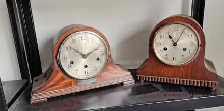 Photo of free Two Mantel Clocks with key (Fenwick KA3) #1