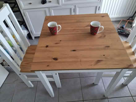 Photo of free Small table and 2 chairs (Blackwell RH19) #1