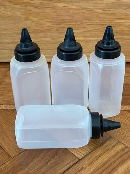 Photo of free Plastic squeezy bottles with twist caps (Cookham SL6) #1