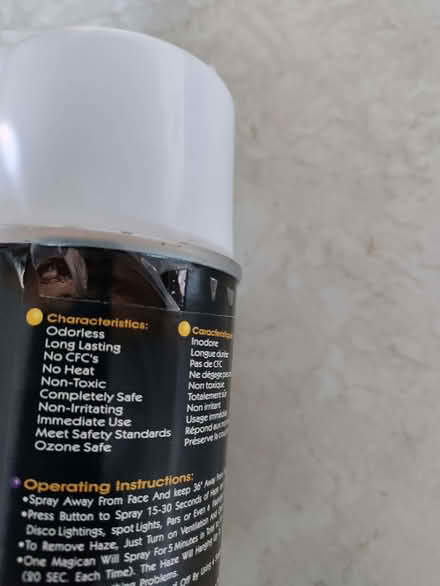 Photo of free Spray smoke (California DE22) #3