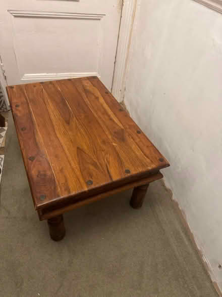 Photo of free Sheesham Rosewood Coffee Table (Woodside SE25) #1
