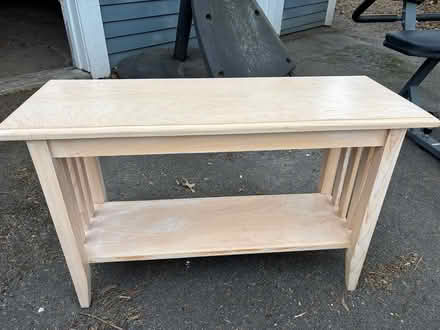 Photo of free Small table or bench (Melrose) #1