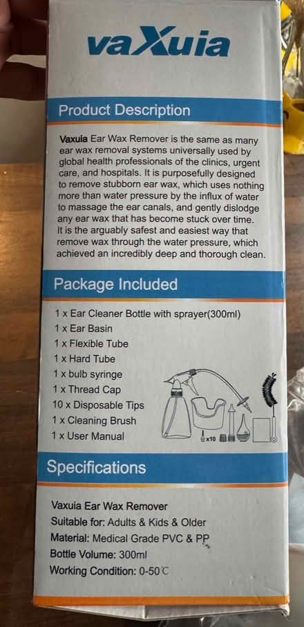 Photo of free Ear Wax Remover Kit- UNUSED (Woodside SE25) #3