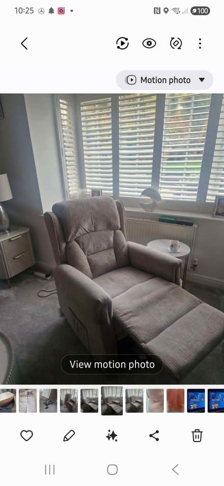 Photo of free Electric Riser & Reclining Chair (Norton WA7) #2