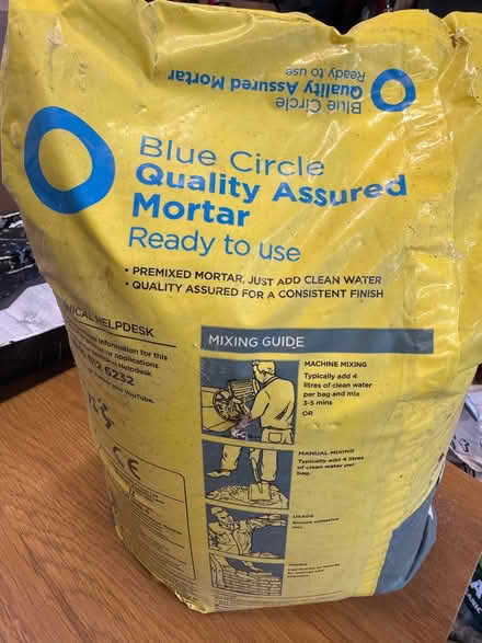 Photo of free Premixed Mortar (Henley-on-Thames RG9) #1