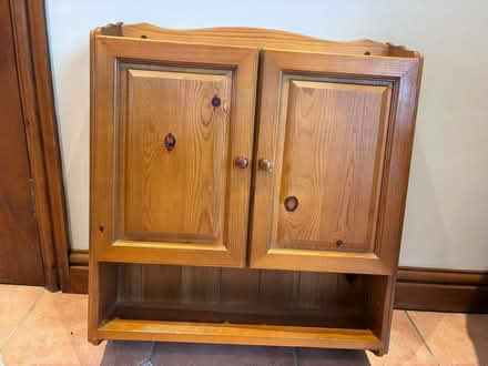 Photo of free pine bathroom cabinet (Edstaston SY4) #2
