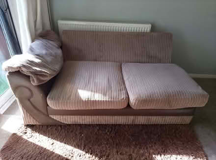 Photo of free Beigh L shape sofa (Sumners CM19) #2