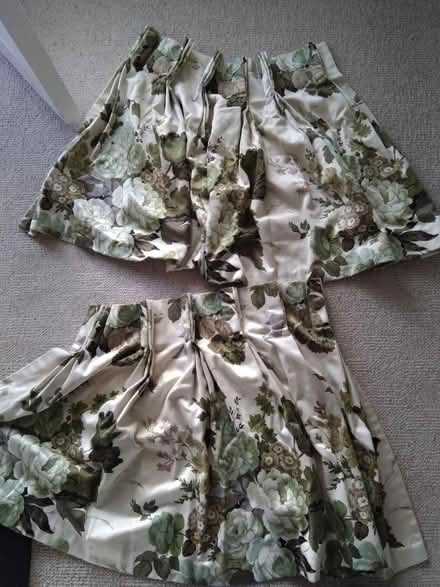 Photo of free Pair of short curtains 60cm long and length (Millhouses S7) #2