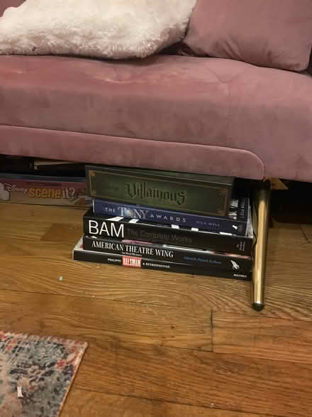 Photo of free Pink Couch (Pulls Into Sofa Bed) (Brooklyn) #2