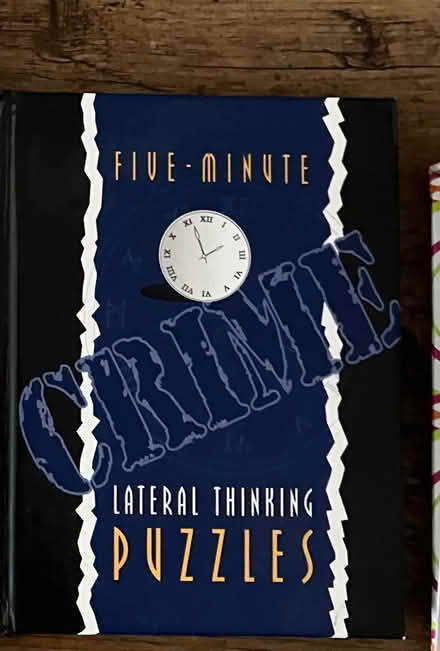 Photo of free Lateral thinking puzzle book (Popley RG24) #1