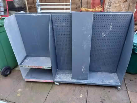 Photo of free Shop shelves on wheels (Shepshed LE12) #2