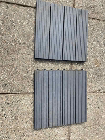 Photo of free Outdoor decking tiles - grey (Seven Dials BN3) #1