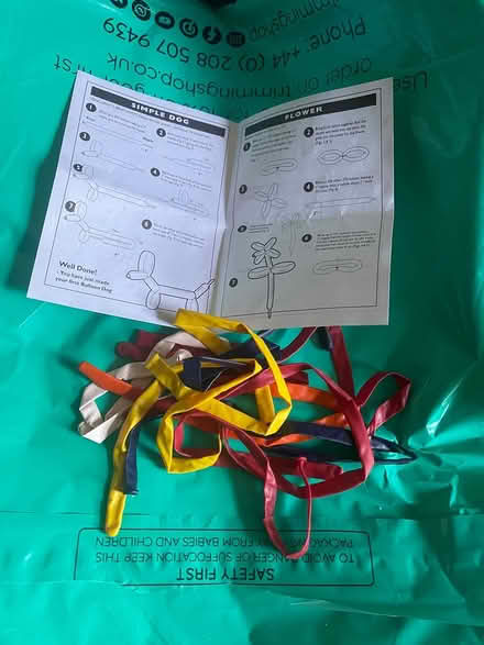 Photo of free Modelling balloons (Finsbury Park N4) #2