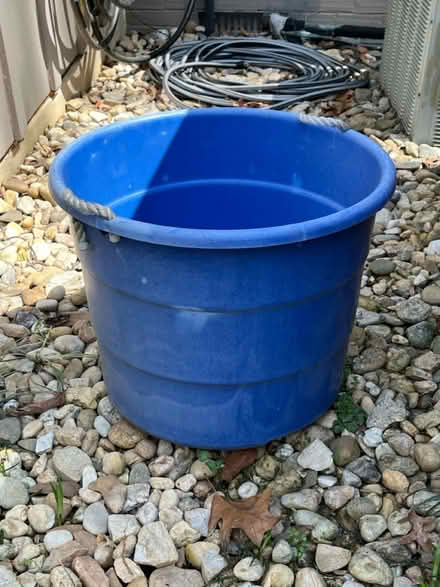 Photo of free Blue container with handles (Mantua) #1