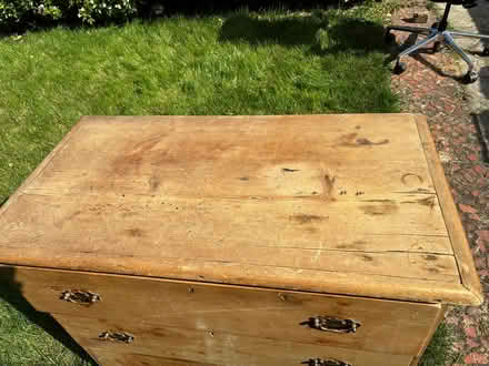 Photo of free Antique pine 3-drawer dresser (East Sheen SW14) #1