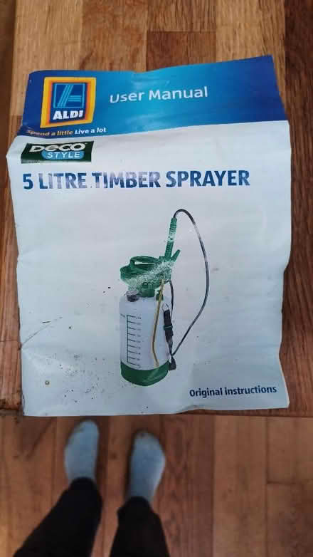 Photo of free 5L timber sprayer (Dines Green WR2) #3