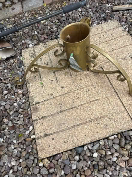 Photo of free Christmas tree stand (M23 Northern Moor) #1