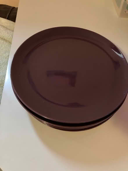 Photo of free 6 purple dinner plates from Ikea (Near Carlingwood Mall) #1