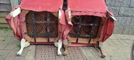 Photo of free 2 small vintage armchairs (Hale GU9) #3