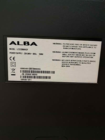 Photo of free Alba 32" LCD TV (Kingswinford DY6) #2