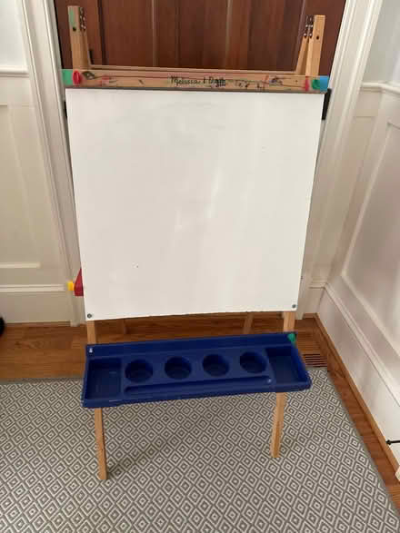Photo of free Easel with whiteboard + chalkboard (Near Jamestown Elementary) #1
