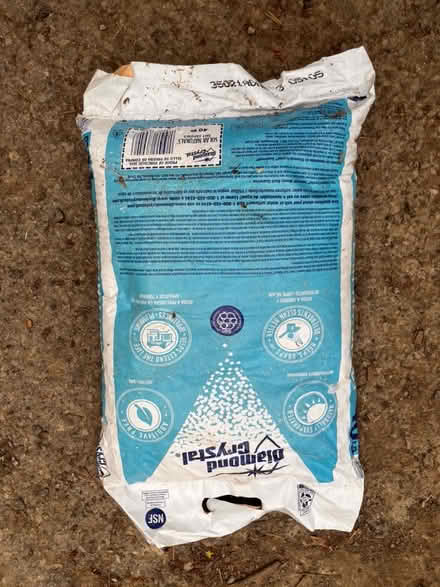 Photo of free Two bags of water softener salt (Near IBM) #1