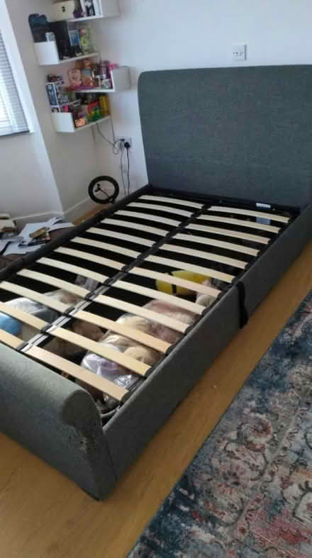 Photo of free Small double bed with storage (BR1) #1