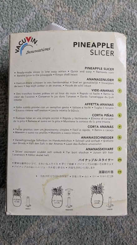 Photo of free Pineapple slicer (Caldy Valley CH3) #3