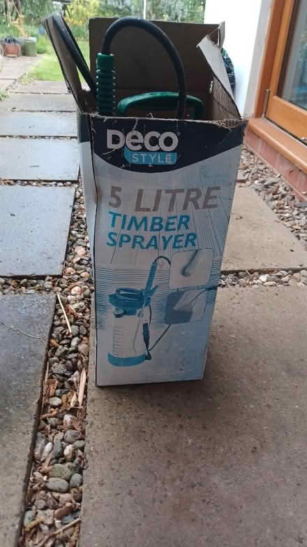 Photo of free 5L timber sprayer (Dines Green WR2) #1