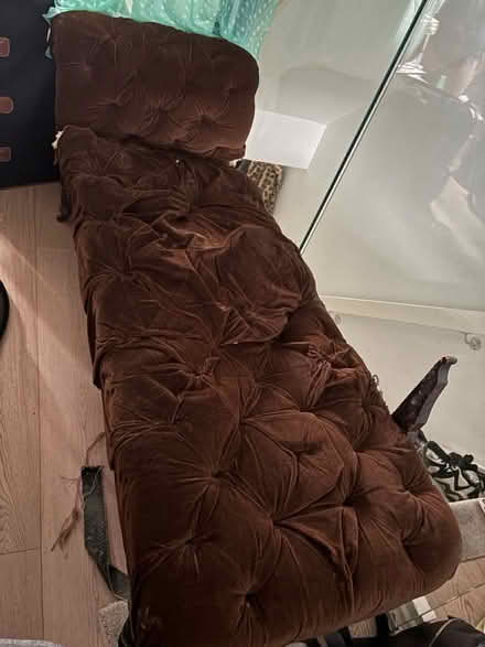 Photo of free Broken Chaise Lounge (Dulwich SE21) #1