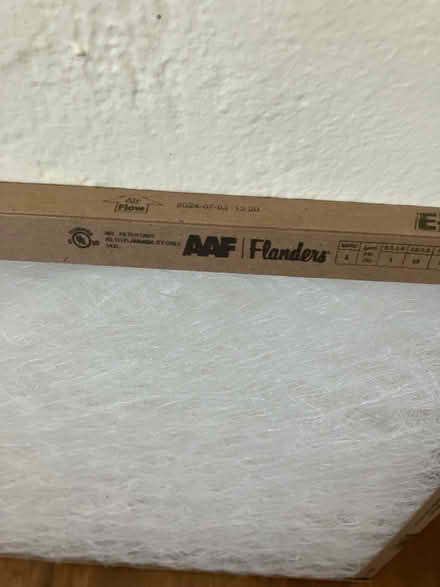 Photo of free AC Filter 20 x 20 (Gulfport) #2