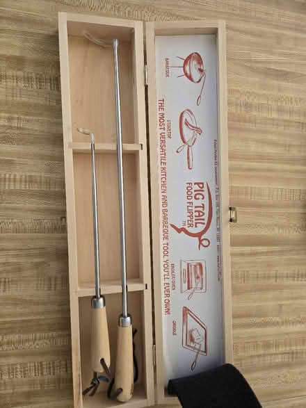 Photo of free Pig Tail food flipper, never used (Leavells Crossing in Spotsy) #1