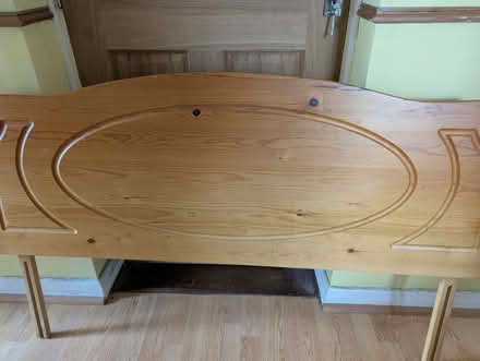 Photo of free Carved Headboard (Sherwood TN2) #3