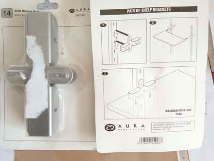 Photo of free Aura steel Trouser Racks, Shelf brackets, Tie and Scarf rack (New Forest National Park SO51) #1