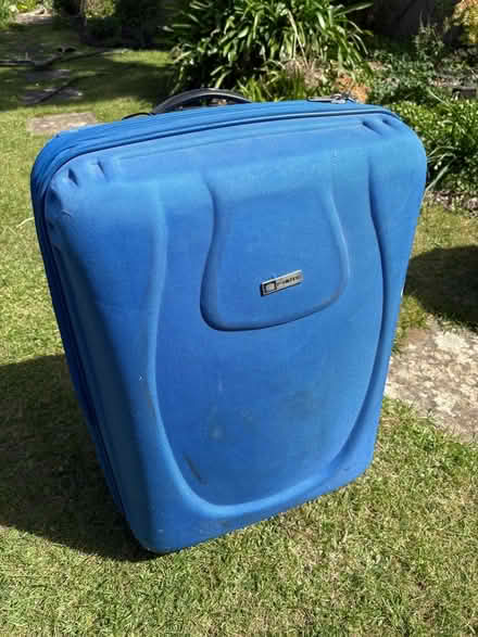 Photo of free Blue soft suitcase (expandable) (Seaford BN25) #1