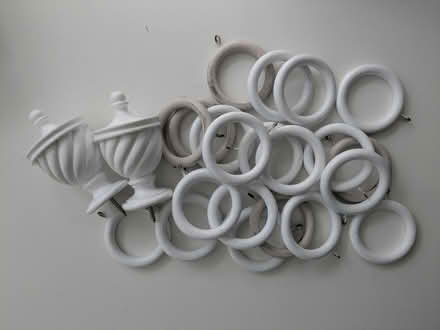 Photo of free Wooden curtain rings (Harringay Ladder N8) #1
