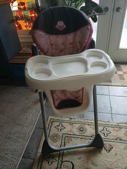 Photo of free Pink Highchair / Toddler Bed Rail (Wellington West Village) #2
