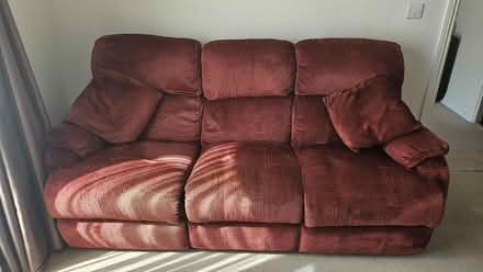 Photo of free Sofaworks Red Recliner Sofa - Must Go Before 14th April! (Colindale NW9) #1