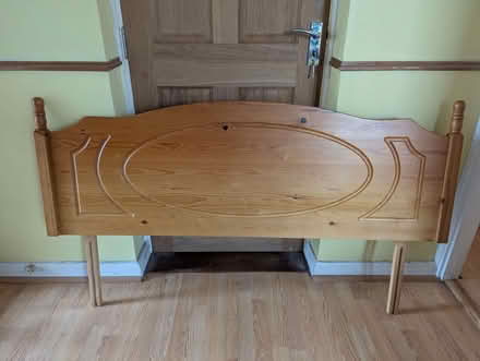 Photo of free Carved Headboard (Sherwood TN2) #1