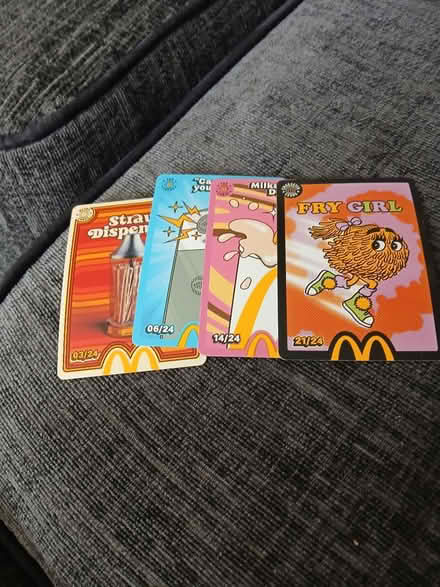 Photo of free Mcdonalds cards (Killamarsh S21) #1