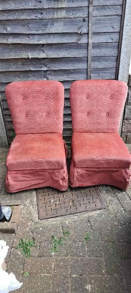 Photo of free 2 small vintage armchairs (Hale GU9) #1