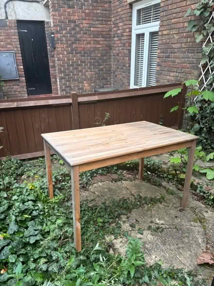 Photo of free Wooden Table (Hungerford Rd N7) #1