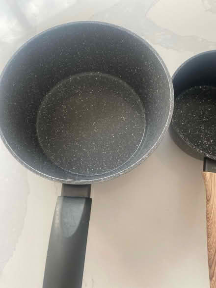Photo of free 2 saucepans (Forest green) #3