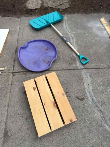 Photo of free Snow shovel, winter sauce, wood (Civic Hospital) #1